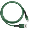 Дата кабель Usams US-SJ432 U51 Silicone USB to Micro USB (1m) Зелений (22851)