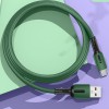 Дата кабель Usams US-SJ432 U51 Silicone USB to Micro USB (1m) Зелений (22851)