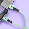 Дата кабель Usams US-SJ432 U51 Silicone USB to Micro USB (1m) Мятный (14057)
