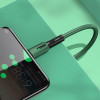 Дата кабель Usams US-SJ433 U51 Silicone USB to Type-C (1m) Зелений (14059)