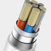 Дата кабель Usams US-SJ433 U51 Silicone USB to Type-C (1m) Зелений (14059)