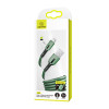 Дата кабель Usams US-SJ433 U51 Silicone USB to Type-C (1m) Зелений (14059)