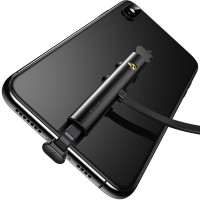 Дата кабель Usams US-SJ379 U39 Gaming USB to Lightning (1.2m) Чорний (14070)