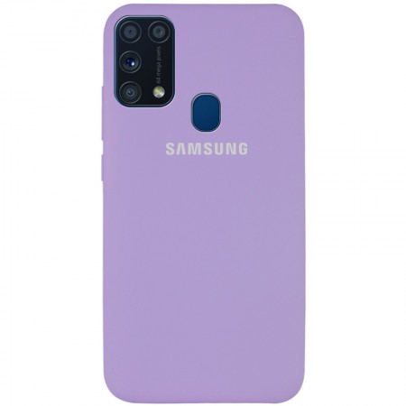 Чехол Silicone Cover Full Protective (AA) для Samsung Galaxy M31 Сиреневый (18472)