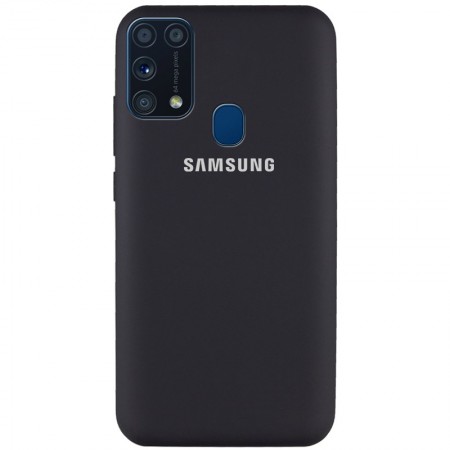 Чехол Silicone Cover Full Protective (AA) для Samsung Galaxy M31 Черный (18474)