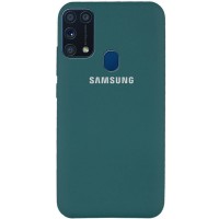Чехол Silicone Cover Full Protective (AA) для Samsung Galaxy M31 Зелений (5351)