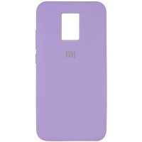 Чехол Silicone Cover Full Protective (AA) для Xiaomi Redmi Note 9s / Note 9 Pro / Note 9 Pro Max Сиреневый (18477)