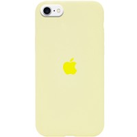 Чехол Silicone Case Full Protective (AA) для Apple iPhone SE (2020) Жовтий (5376)