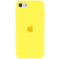 Чехол Silicone Case Full Protective (AA) для Apple iPhone SE (2020) Жовтий (5377)