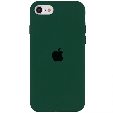 Чехол Silicone Case Full Protective (AA) для Apple iPhone SE (2020) Зелёный (5378)