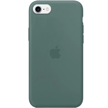 Чехол Silicone Case Full Protective (AA) для Apple iPhone SE (2020) Зелений (5379)