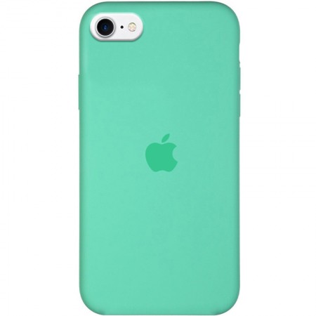Чехол Silicone Case Full Protective (AA) для Apple iPhone SE (2020) Зелёный (5380)