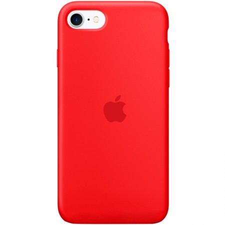 Чехол Silicone Case Full Protective (AA) для Apple iPhone SE (2020) Красный (5382)
