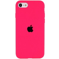 Чехол Silicone Case Full Protective (AA) для Apple iPhone SE (2020) Рожевий (5386)