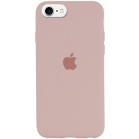 Чехол Silicone Case Full Protective (AA) для Apple iPhone SE (2020) Рожевий (5387)