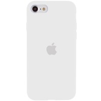 Чехол Silicone Case Full Protective (AA) для Apple iPhone SE (2020) Белый (5371)