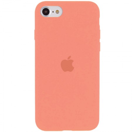 Чехол Silicone Case Full Protective (AA) для Apple iPhone SE (2020) Розовый (23669)