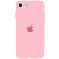 Чехол Silicone Case Full Protective (AA) для Apple iPhone SE (2020) Рожевий (5388)