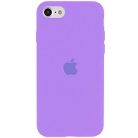 Чехол Silicone Case Full Protective (AA) для Apple iPhone SE (2020) Бузковий (5393)