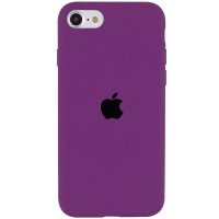 Чехол Silicone Case Full Protective (AA) для Apple iPhone SE (2020) Фіолетовий (5395)