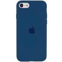 Чехол Silicone Case Full Protective (AA) для Apple iPhone SE (2020) Синій (5398)