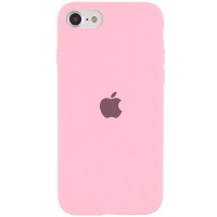 Чехол Silicone Case Full Protective (AA) для Apple iPhone SE (2020) Рожевий (5368)