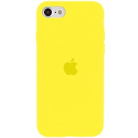Чехол Silicone Case Full Protective (AA) для Apple iPhone SE (2020) Жовтий (23504)