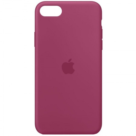 Чехол Silicone Case Full Protective (AA) для Apple iPhone SE (2020) Малиновый (5404)