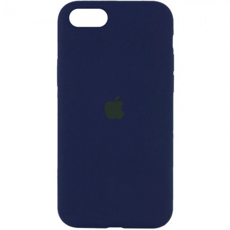 Чехол Silicone Case Full Protective (AA) для Apple iPhone SE (2020) Синій (23505)