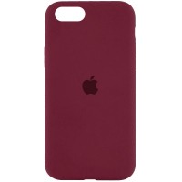 Чехол Silicone Case Full Protective (AA) для Apple iPhone SE (2020) Червоний (5409)