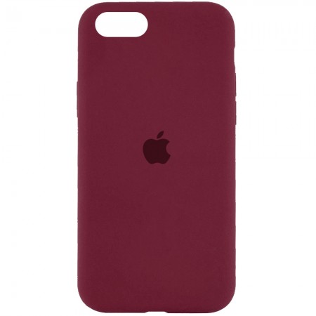 Чехол Silicone Case Full Protective (AA) для Apple iPhone SE (2020) Красный (5409)