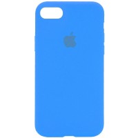 Чохол Silicone Case Full Protective (AA) для Apple iPhone SE (2020) Блакитний (36929)