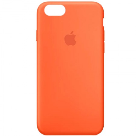 Чехол Silicone Case Full Protective (AA) для Apple iPhone SE (2020) Оранжевый (23983)