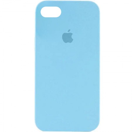 Чохол Silicone Case Full Protective (AA) для Apple iPhone SE (2020) Бірюзовий (36930)