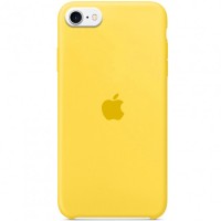 Чехол Silicone Case (AA) для Apple iPhone SE (2020) Жовтий (5418)