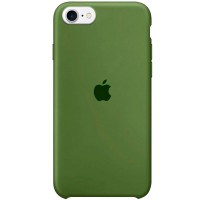 Чехол Silicone Case (AA) для Apple iPhone SE (2020) Зелёный (5421)