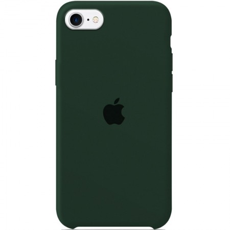 Чехол Silicone Case (AA) для Apple iPhone SE (2020) Зелёный (20633)