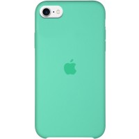 Чехол Silicone Case (AA) для Apple iPhone SE (2020) Зелений (17191)