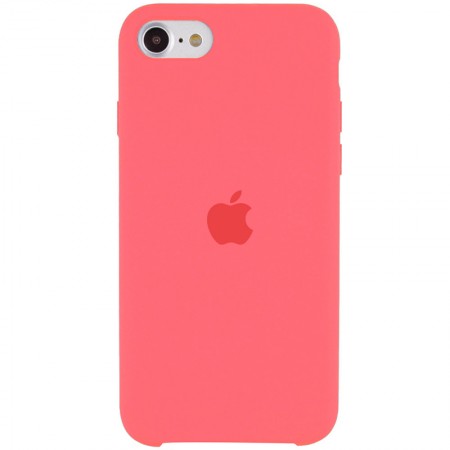 Чехол Silicone Case (AA) для Apple iPhone SE (2020) Оранжевый (5427)