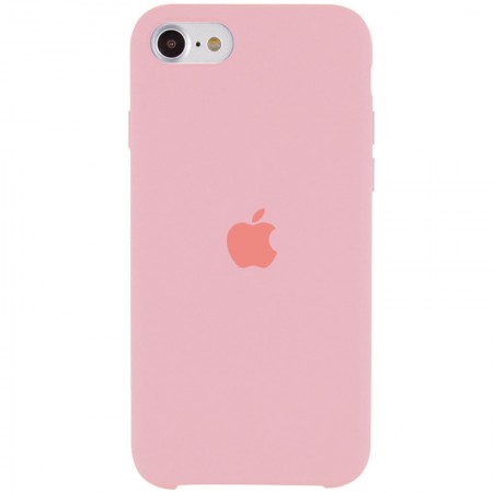 Чехол Silicone Case (AA) для Apple iPhone SE (2020) Розовый (12509)