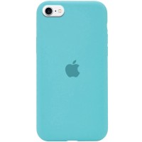 Чехол Silicone Case (AA) для Apple iPhone SE (2020) Бирюзовый (20632)