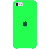 Чехол Silicone Case (AA) для Apple iPhone SE (2020) Салатовий (5431)