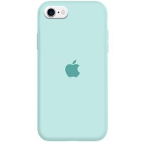 Чехол Silicone Case (AA) для Apple iPhone SE (2020) Бирюзовый (12508)