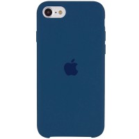 Чехол Silicone Case (AA) для Apple iPhone SE (2020) Синій (5435)