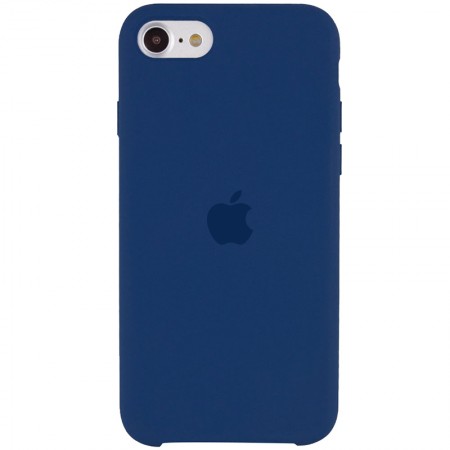 Чехол Silicone Case (AA) для Apple iPhone SE (2020) Синий (5436)
