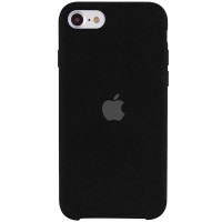 Чехол Silicone Case (AA) для Apple iPhone SE (2020) Чорний (17194)