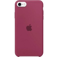 Чехол Silicone Case (AA) для Apple iPhone SE (2020) Малиновий (5413)