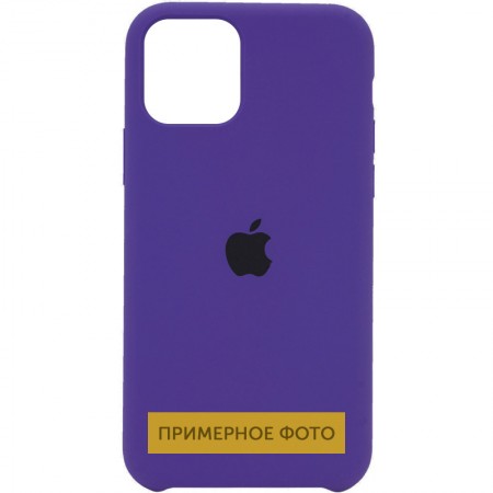 Чехол Silicone Case (AA) для Apple iPhone SE (2020) Фиолетовый (5445)