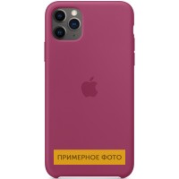 Чехол Silicone Case (AA) для Apple iPhone SE (2020) Малиновий (5447)