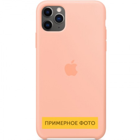 Чехол Silicone Case (AA) для Apple iPhone SE (2020) Оранжевый (5448)